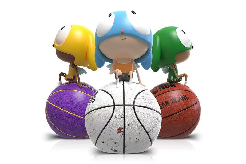 NBA 75週年 籃球系列小英雄公仔 NBA x Edgar Plans Paperweight ( Artist, Celtics, Lakers)