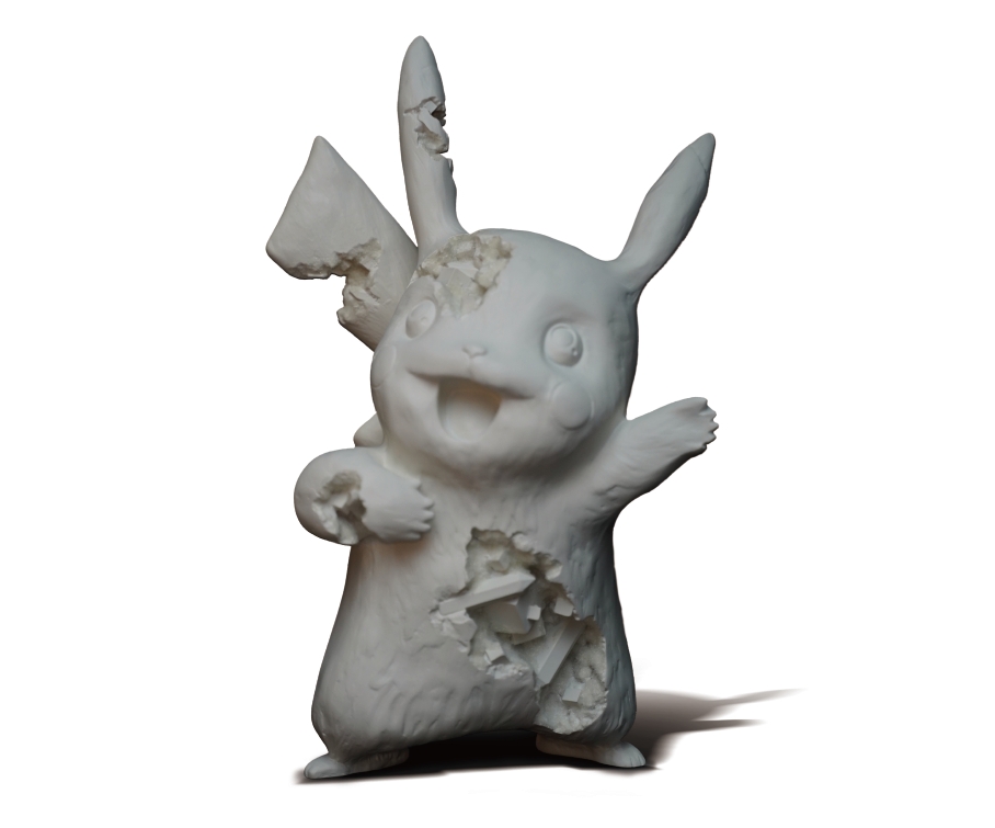 被侵蝕的皮卡丘 Eroded Pikachu
