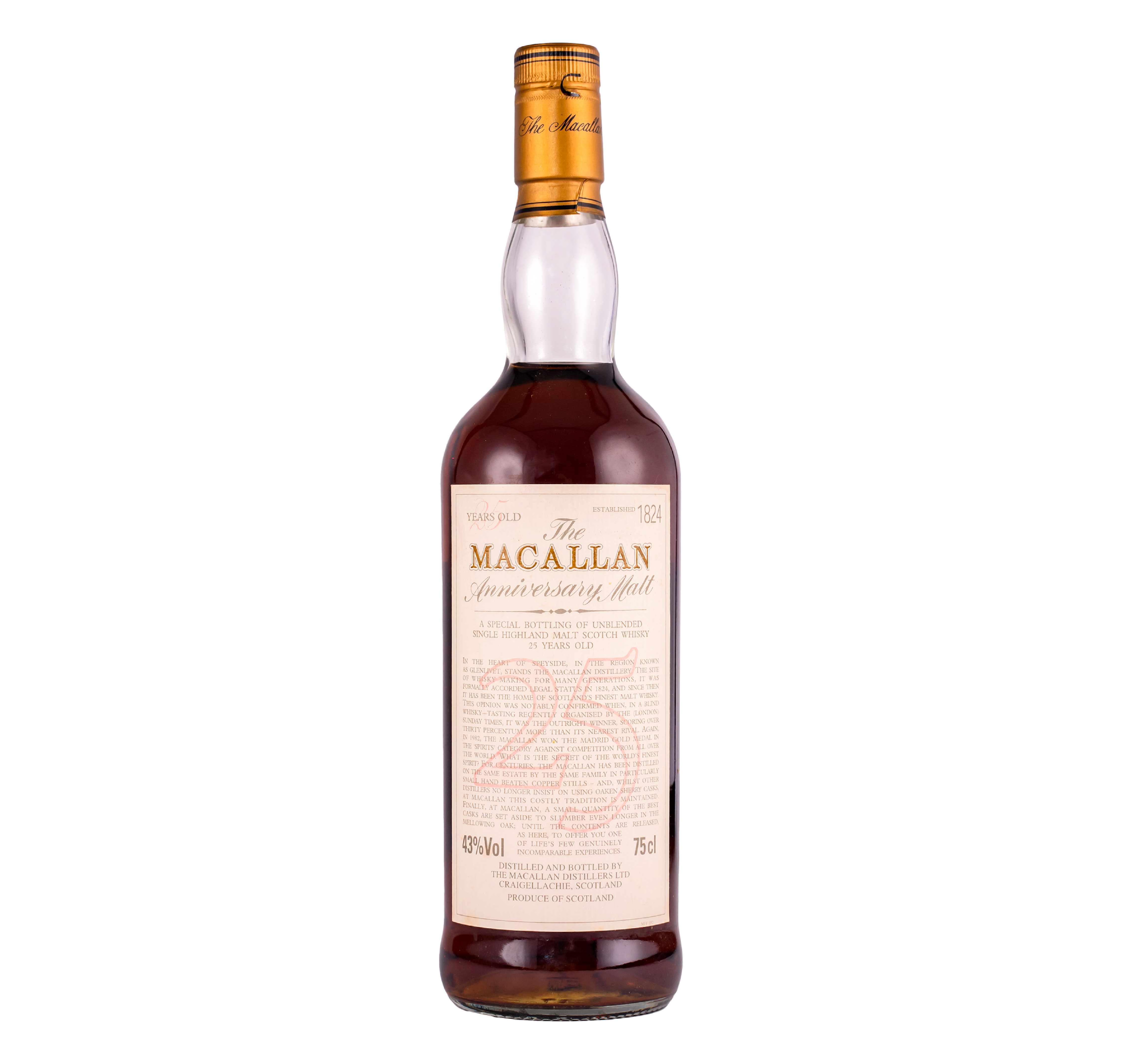 The Macallan 25 Years Anniversary Malt