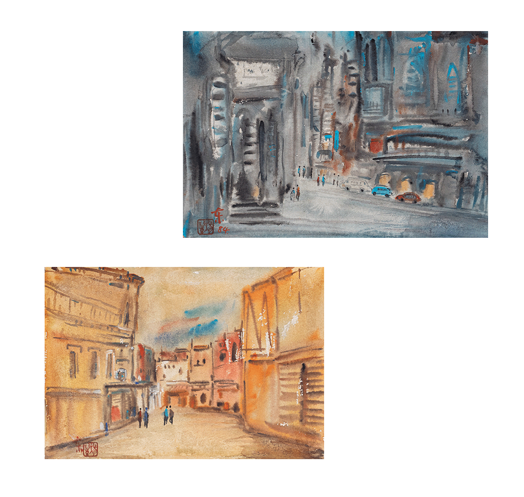 無題 (背面有另一作品)