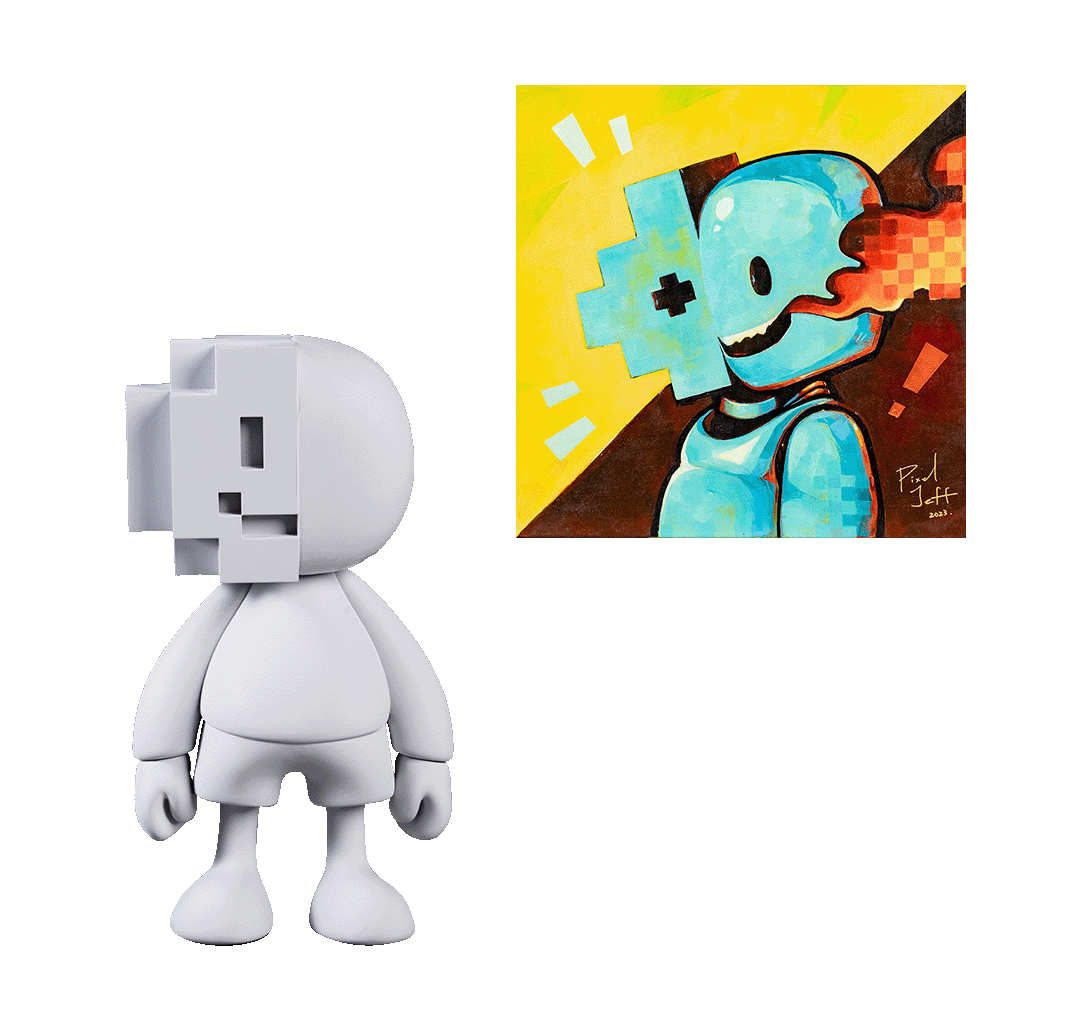 Pixel 人偶 (set of 2)