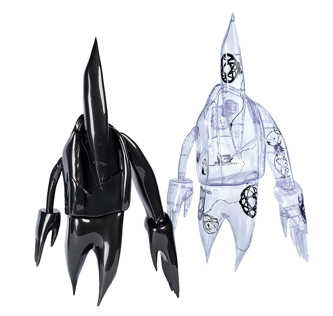 FL-006 Figure/FL-006 CF Black Pointman Figure(兩件一組)