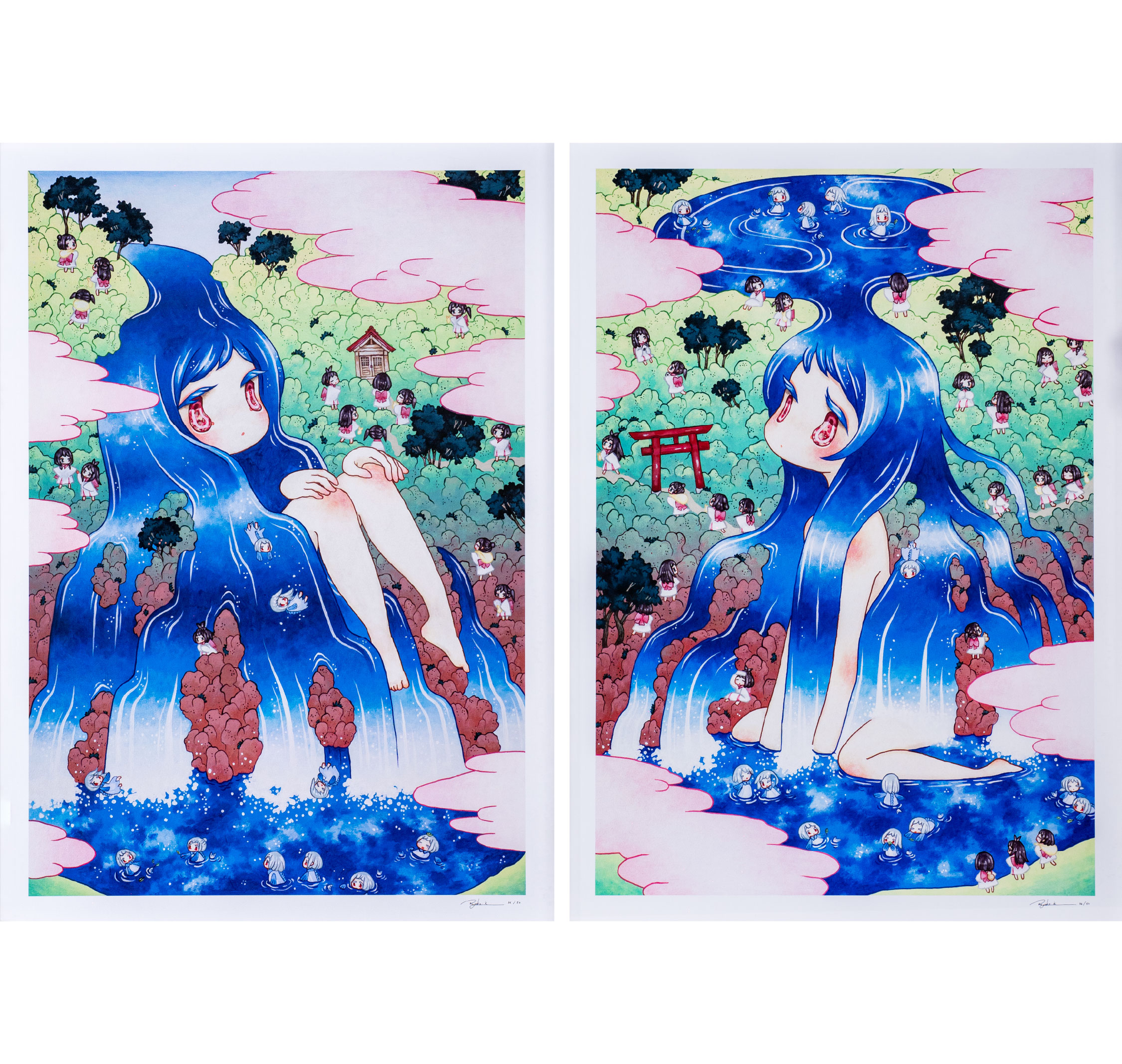 鳥居 & 祠堂