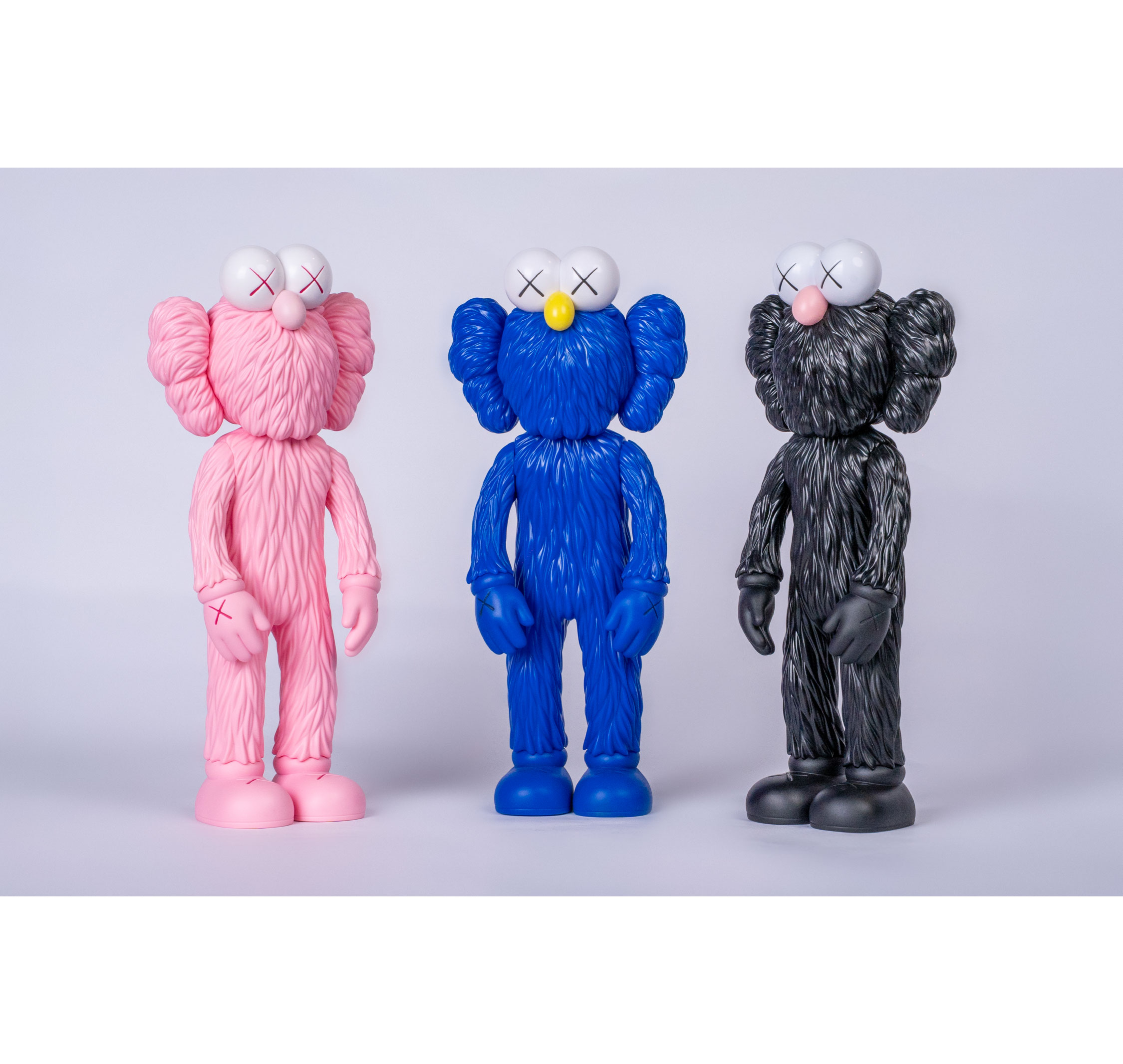 Pink/ Blue/ Black BFF (Set of 3)