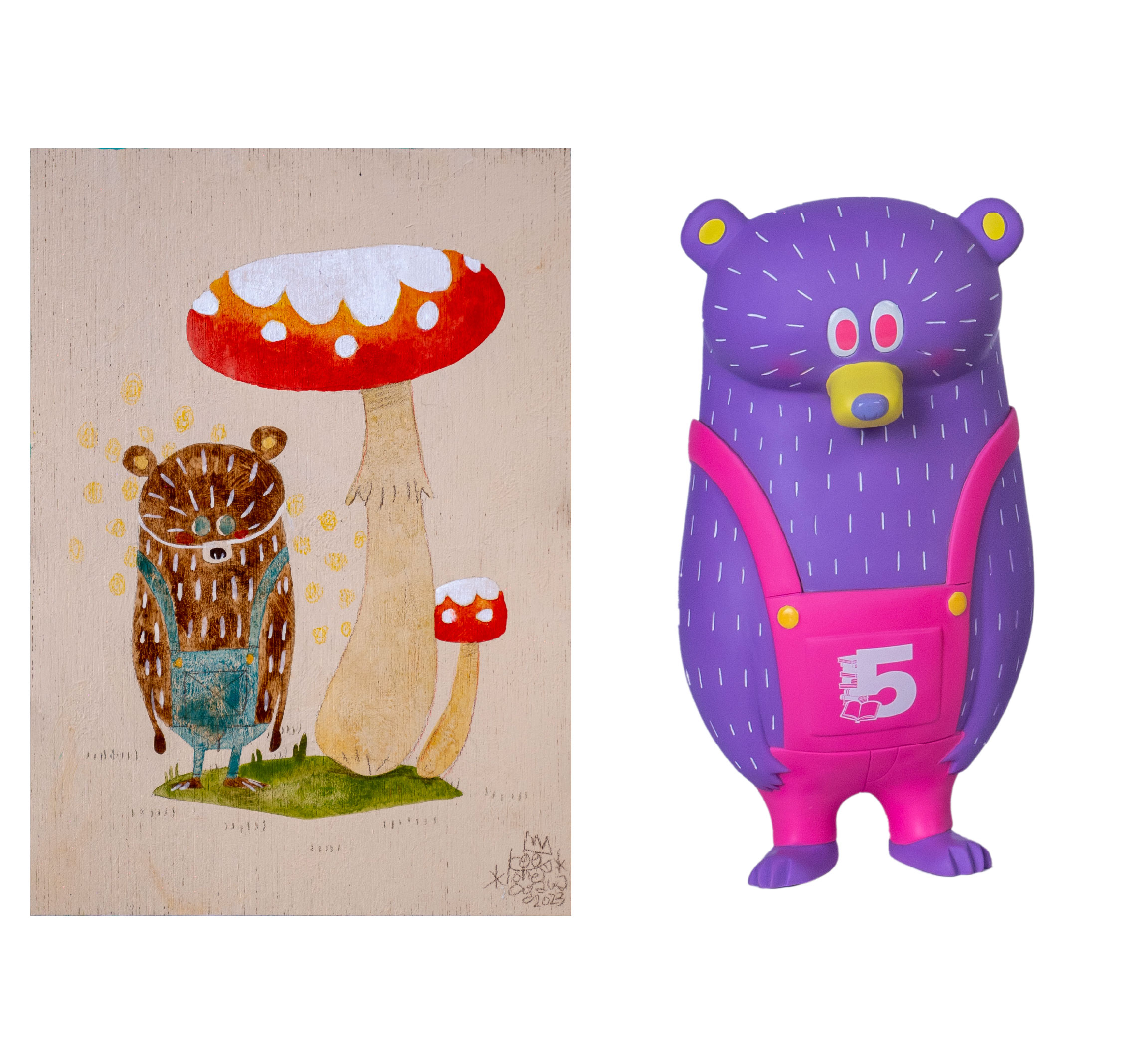 BG Bear原作 & 公仔