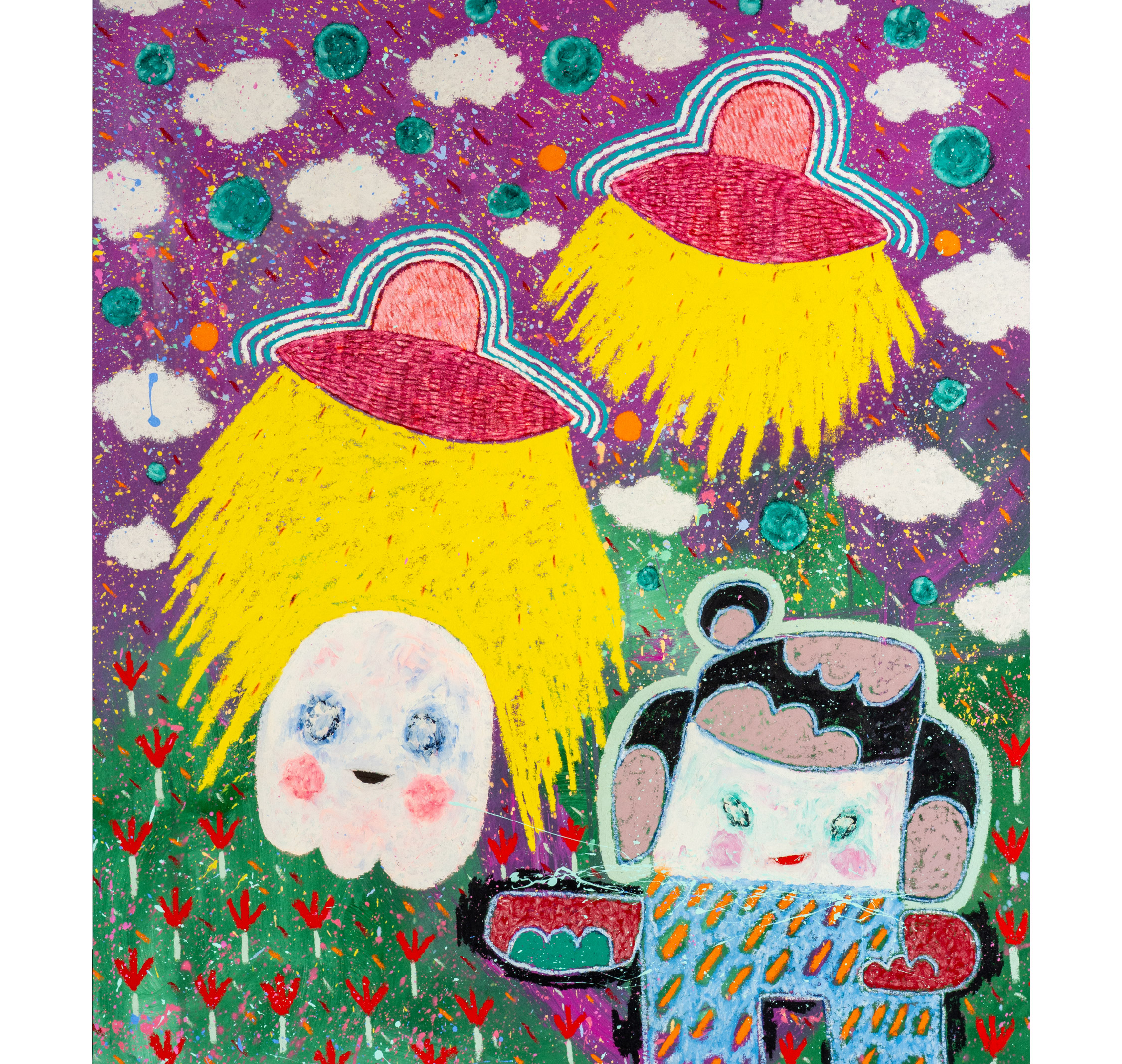 雙架幽浮花園綁票案 Dual UFO Abduction in Someone’s Garden