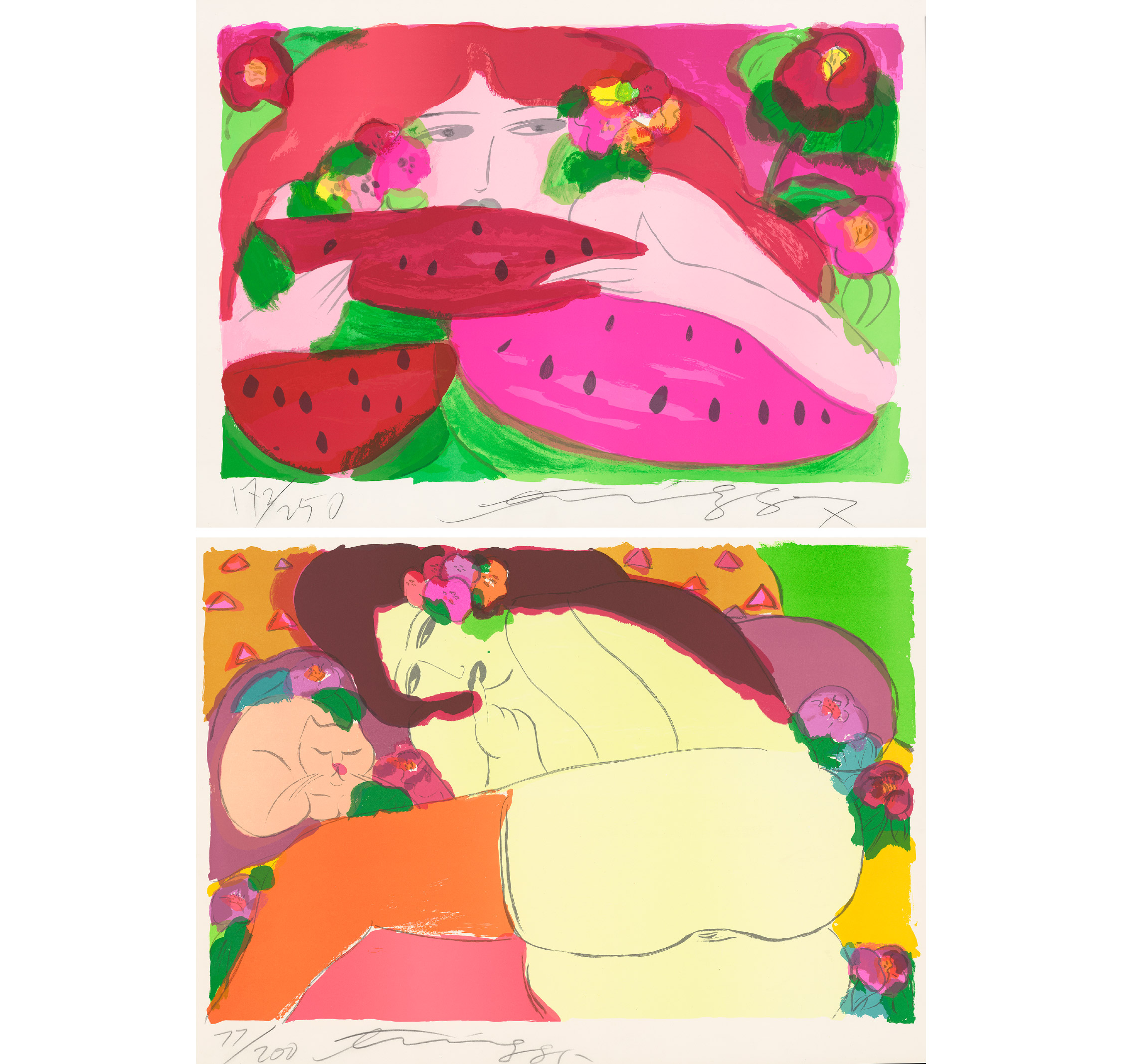 西瓜 & 紅髮(一組兩件) Watermelon & Red Hair(Set of 2)