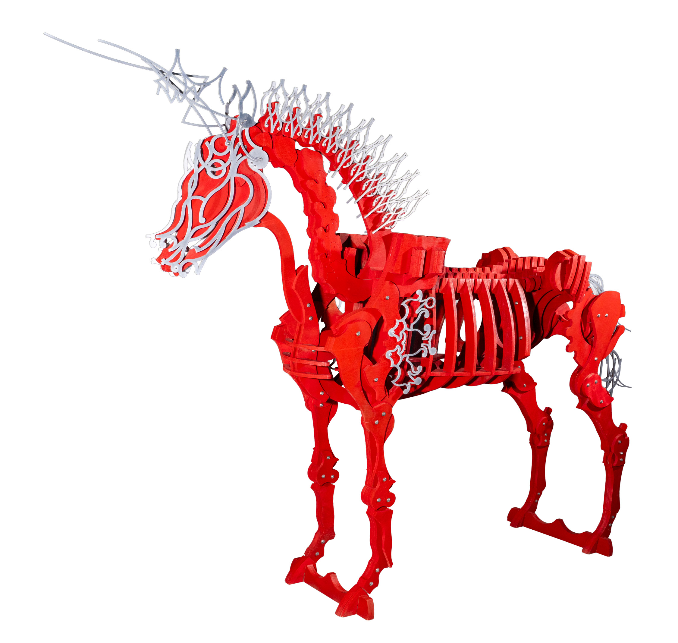 知識之馬(紅色版) Knowledge Horse(Red Version)