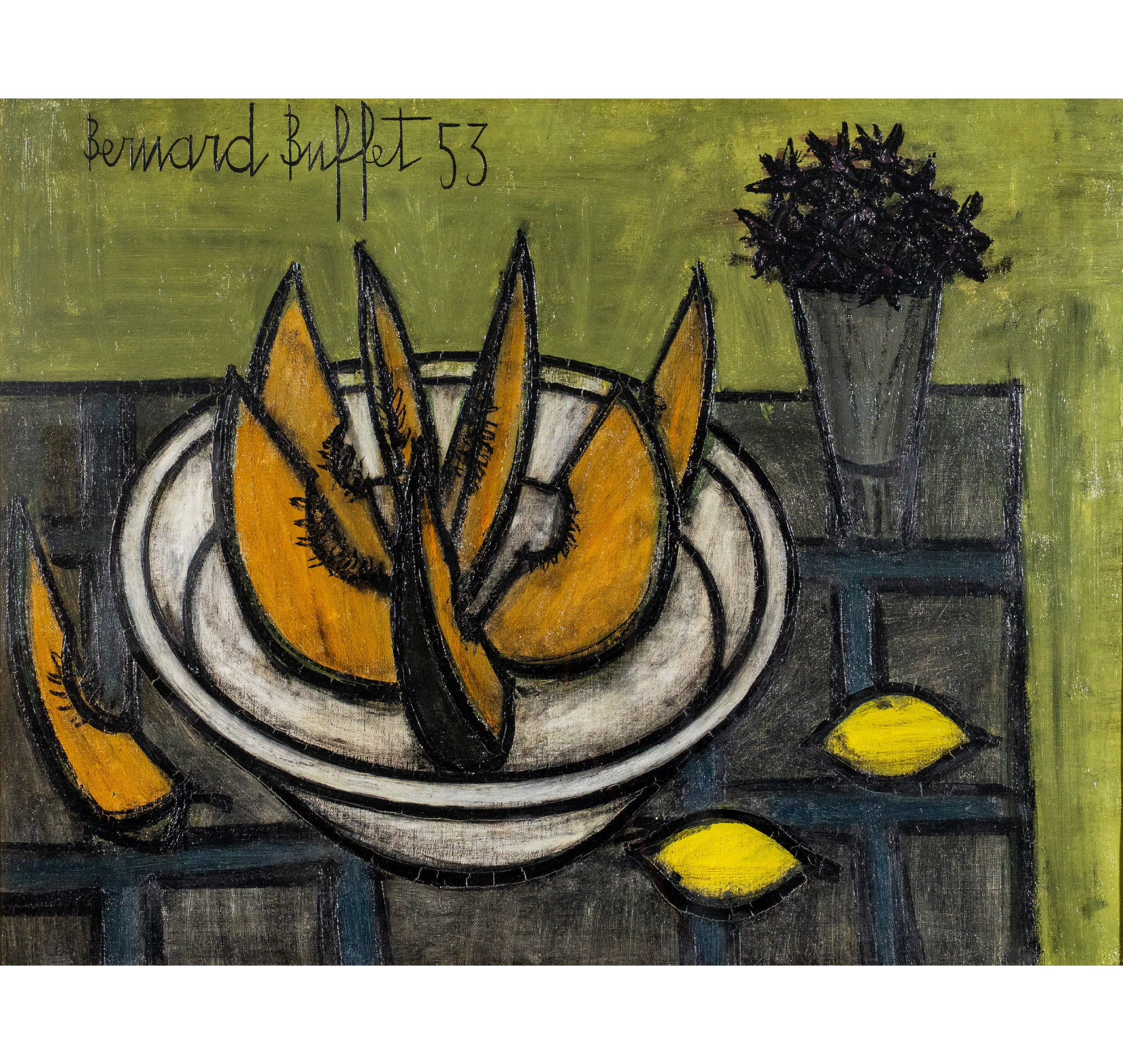 有哈密瓜的靜物 Nature morte au melon