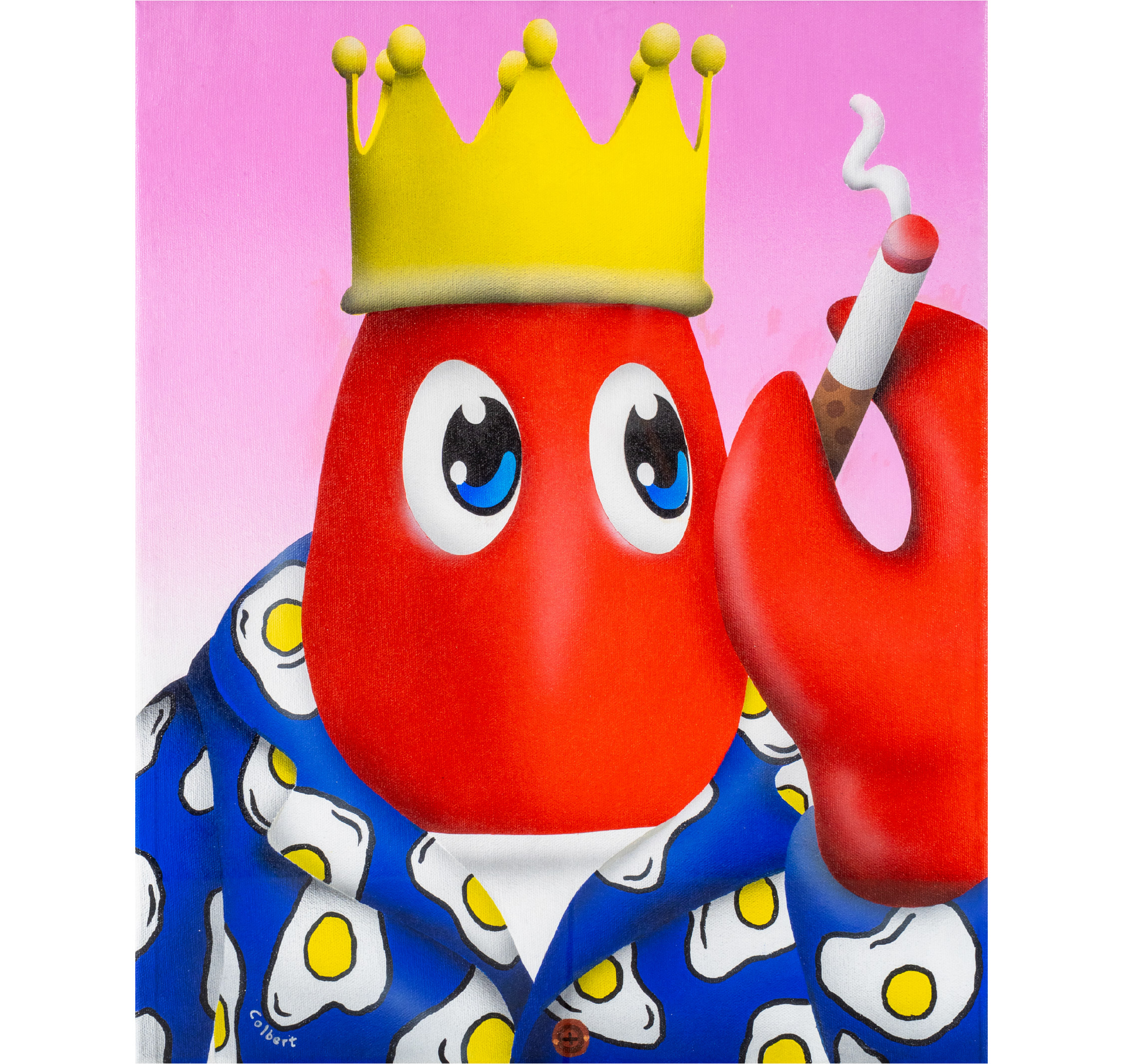 粉紅抽菸龍蝦	Smoking Lobster Pink