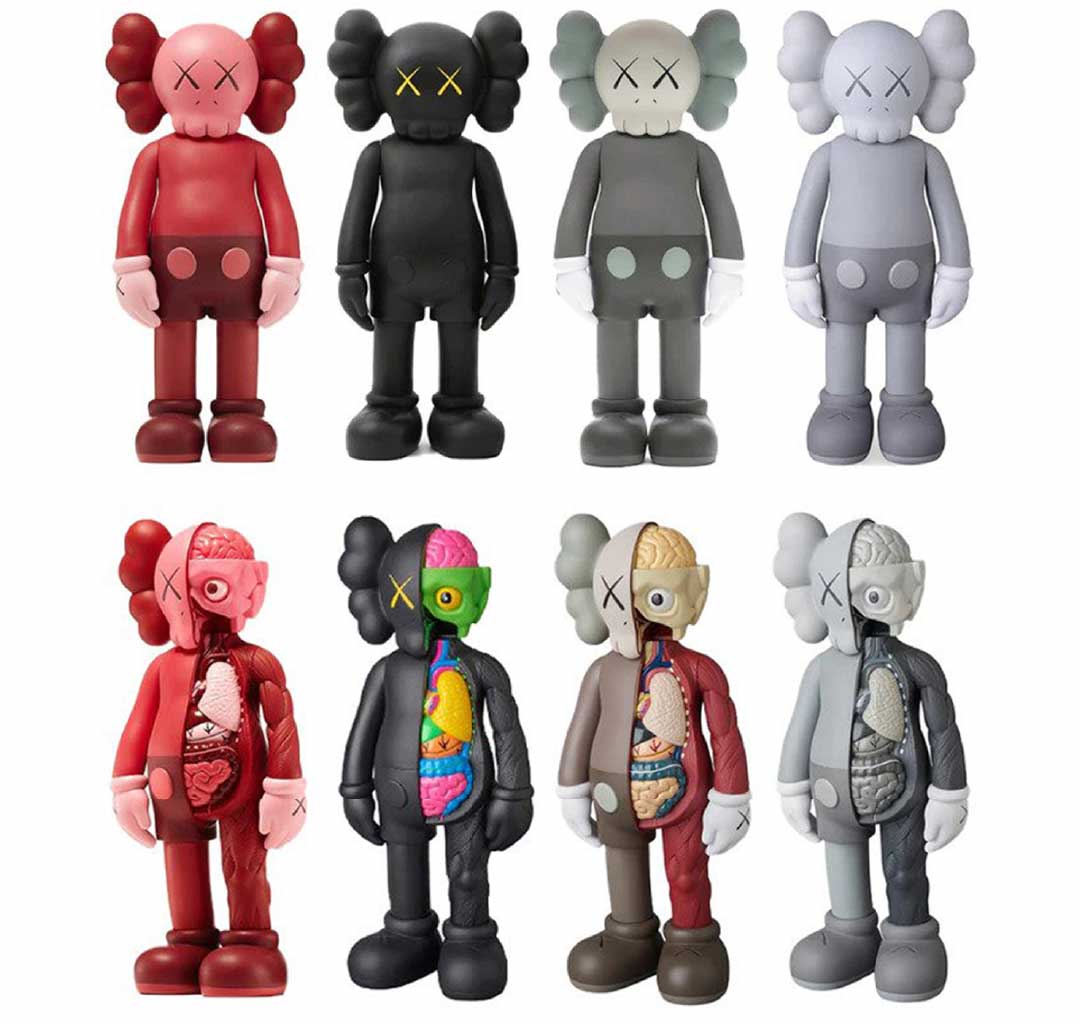 KAWS Companion（八件一組） KAWS Companion (set of 8)