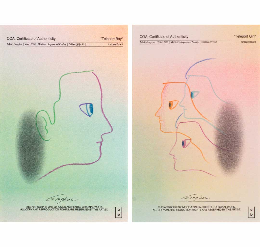 瞬移男孩 / 瞬移女孩（兩件一組） Teleport Boy / Teleport Girl (set of 2)