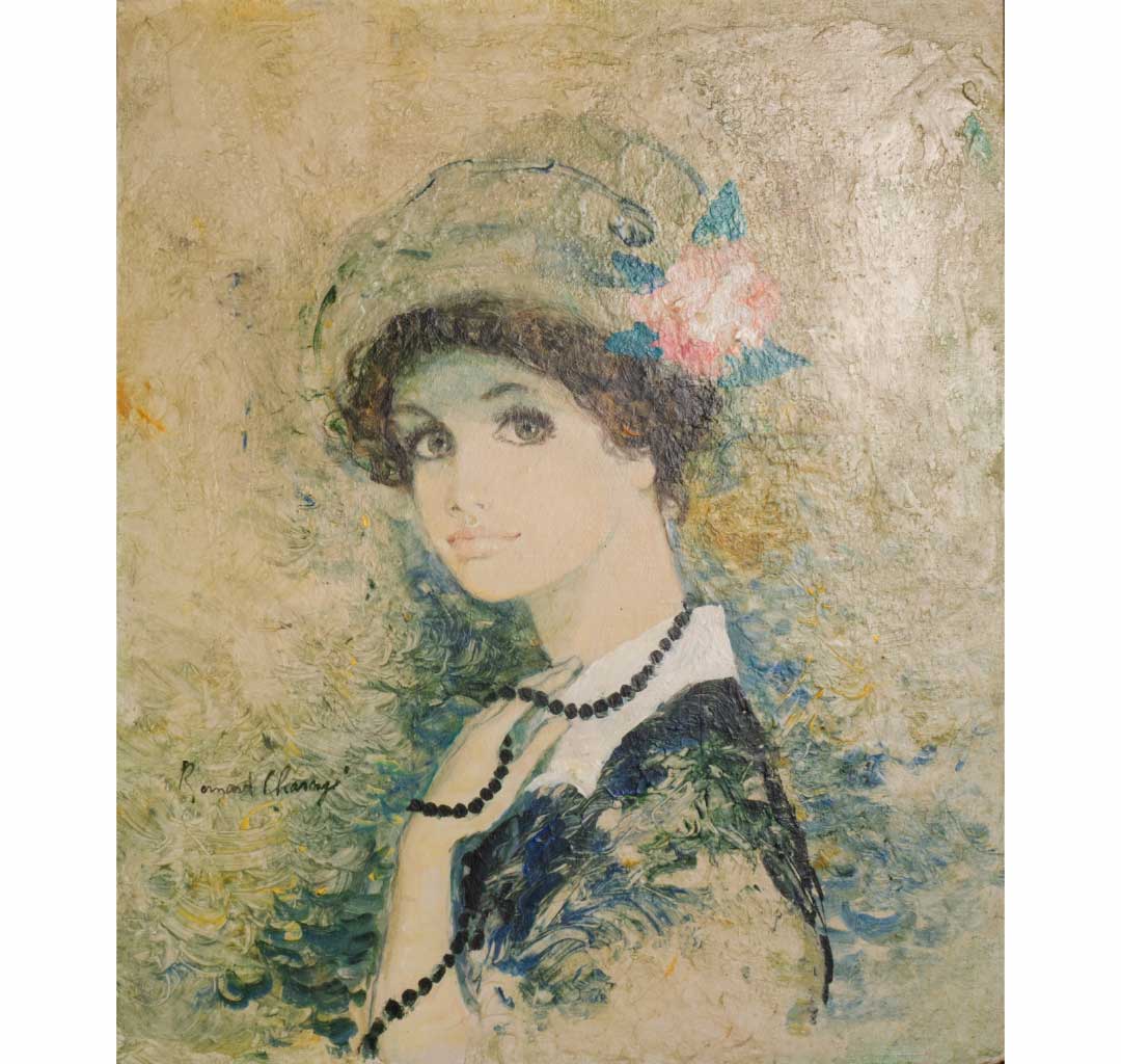戴帽子的少女 Elise with Cloche Hat