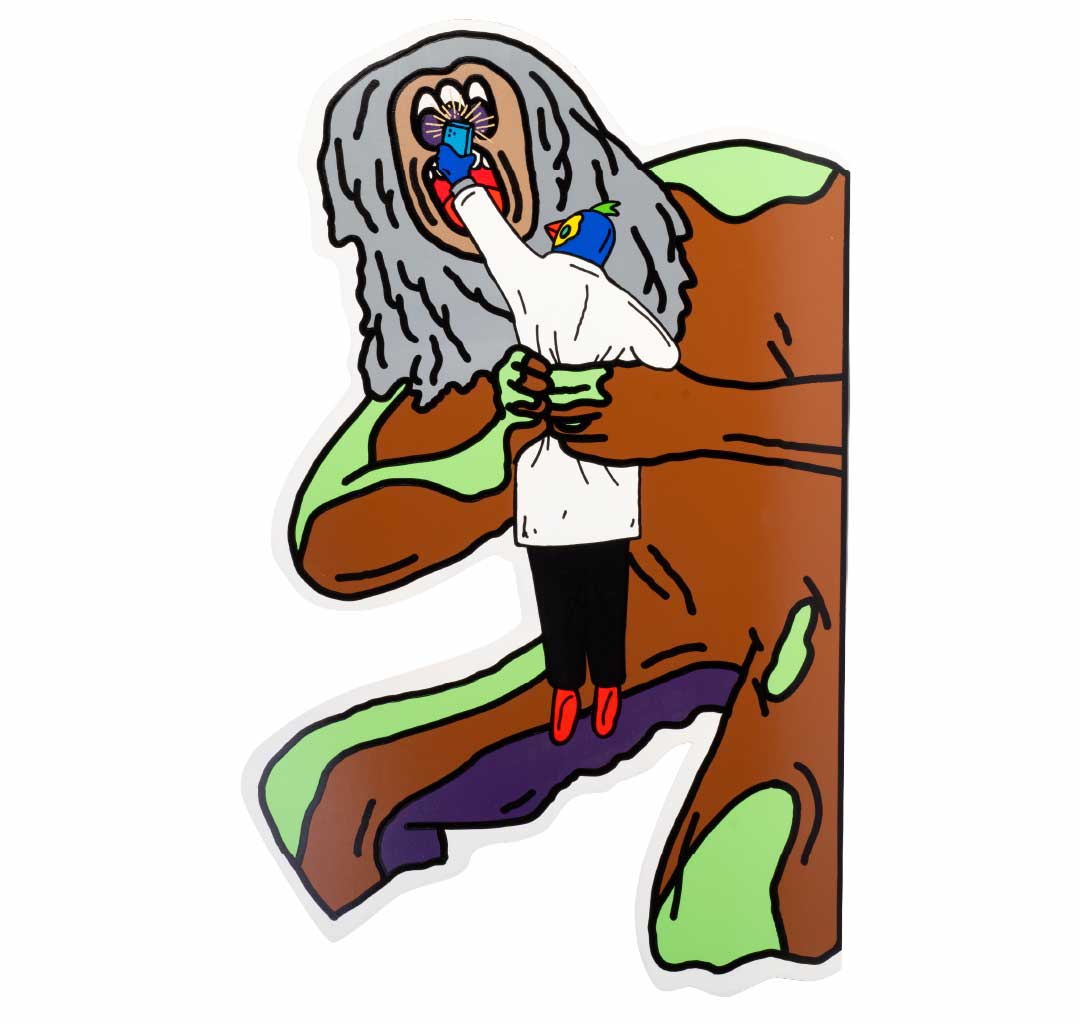 農神吞噬藍光 Saturn Devouring Blue Light